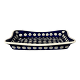 Serving Dish, Angular, 10" x 7" in "Peacock Burst" by Zaklady | Y1935A-D487