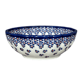 Bowl, Round, Blossom, 7" in "Falling Blue Daisies" by Zaklady | Y1946A-A882A