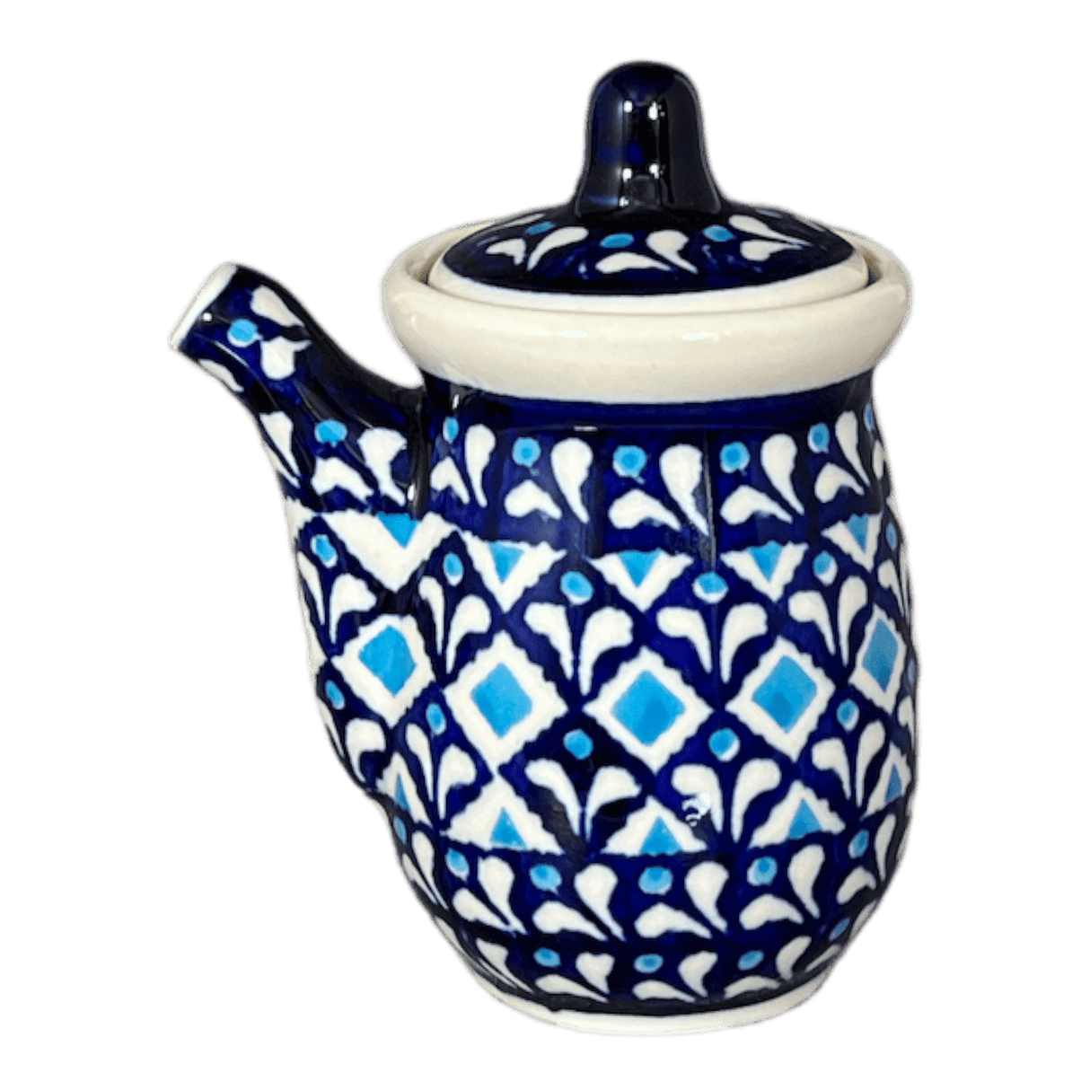 Pitcher, Soy Sauce, 5 oz in "Mosaic Blues" by Zaklady | Y1947-D910