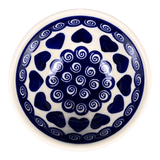 Bowl, Round, 4.5" in "Swirling Hearts" by Zaklady | Y1953A-D467