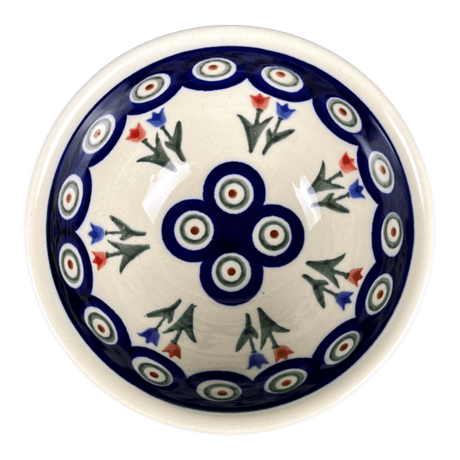 Bowl, Round, 4.5" in "Peacock Tulip Medley" by Zaklady | Y1953A-D809