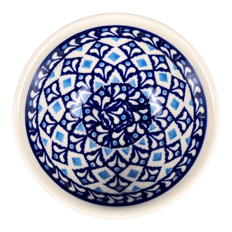 Bowl, Round, 4.5" in "Mosaic Blues" by Zaklady | Y1953A-D910