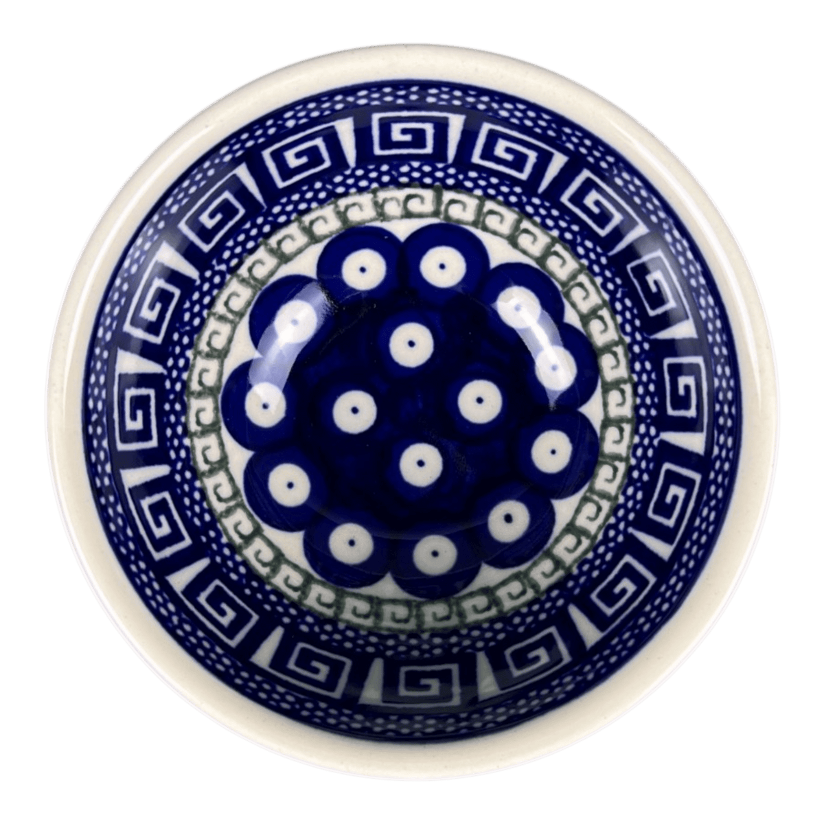 Bowl, Round, 4.5" in "Grecian Dot" by Zaklady | Y1953A-D923