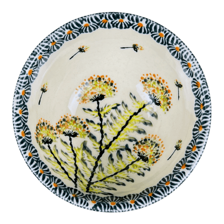 Bowl, Round, 4.5" in "Dandelions" by Zaklady | Y1953A-DU201