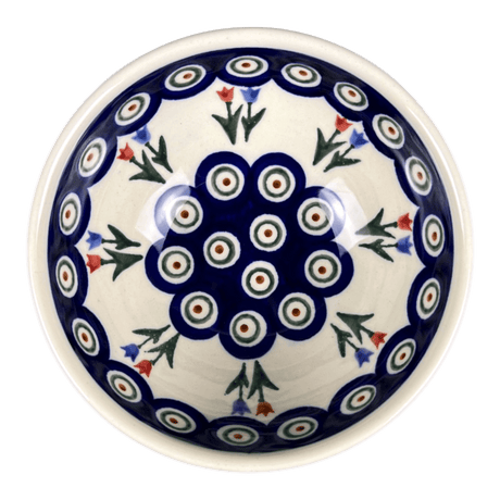 Bowl, Round, 5" in "Peacock Tulip Medley" by Zaklady | Y1954A-D809