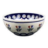 Bowl, Round, 5" in "Peacock Tulip Medley" by Zaklady | Y1954A-D809