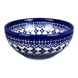 Bowl, Round, 5" in "Blue Lace" by Zaklady | Y1954A-D922