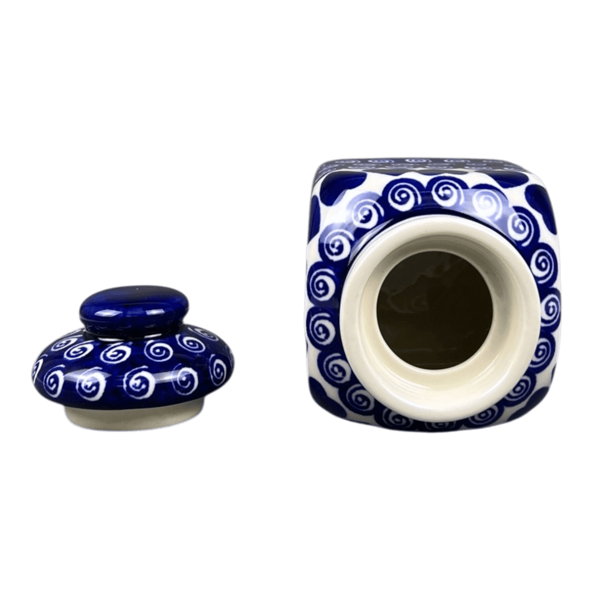 Canister, with Lid, 0.3 Liter in "Swirling Hearts" by Zaklady | Y2000S-D467
