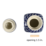 Canister, with Lid, 0.3 Liter in "Mosaic Blues" by Zaklady | Y2000S-D910