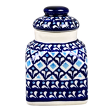 Canister, with Lid, 0.3 Liter in "Mosaic Blues" by Zaklady | Y2000S-D910