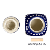 Canister, with Lid, 0.75  Liter, Zaklday (Y2001S) in "Globe Thistle" by Zaklady | Y2001S-A1219A
