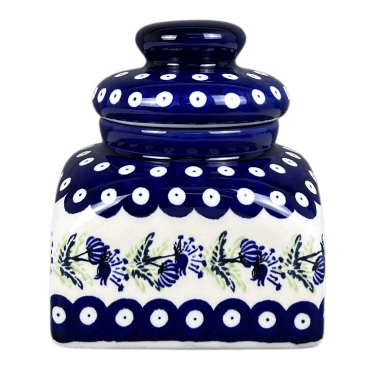 Canister, with Lid, 0.75  Liter, Zaklday (Y2001S) in "Globe Thistle" by Zaklady | Y2001S-A1219A
