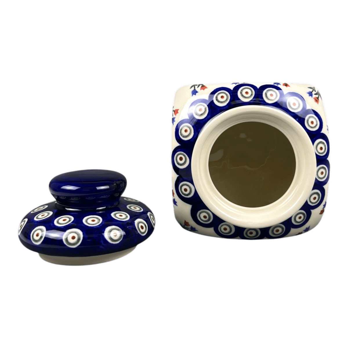 Canister, with Lid, 0.75  Liter, Zaklday (Y2001S) in "Peacock Tulip Medley" by Zaklady | Y2001S-D809