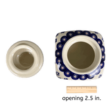 Canister, with Lid, 0.75  Liter in "Peacock Field" by Zaklady | Y2001S-D912