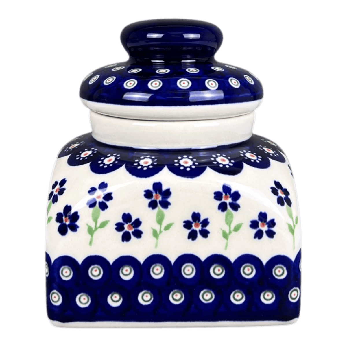 Canister, with Lid, 0.75  Liter in "Peacock Field" by Zaklady | Y2001S-D912