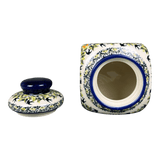 Canister, with Lid, 0.75  Liter in "Floral Swallows" by Zaklady | Y2001S-DU182
