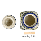 Canister, with Lid, 0.75  Liter in "Floral Swallows" by Zaklady | Y2001S-DU182