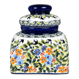 Canister, with Lid, 0.75  Liter in "Floral Swallows" by Zaklady | Y2001S-DU182