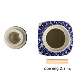 Canister, with Lid, 1.4 Liter, Zaklday (Y2002S) in "Rooster Blues" by Zaklady | Y2002S-D1149