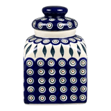 Canister, with Lid, 1.4 Liter, Zaklday (Y2002S) in "Peacock" by Zaklady | Y2002S-D56