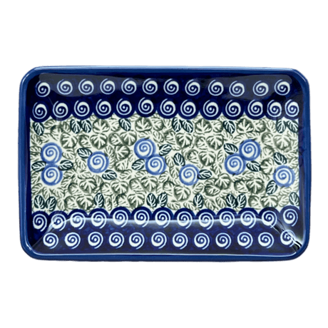 Tray, Sushi, 5" x 7.25" Small in "Spring Swirl" by Zaklady | Y2021-A1073A