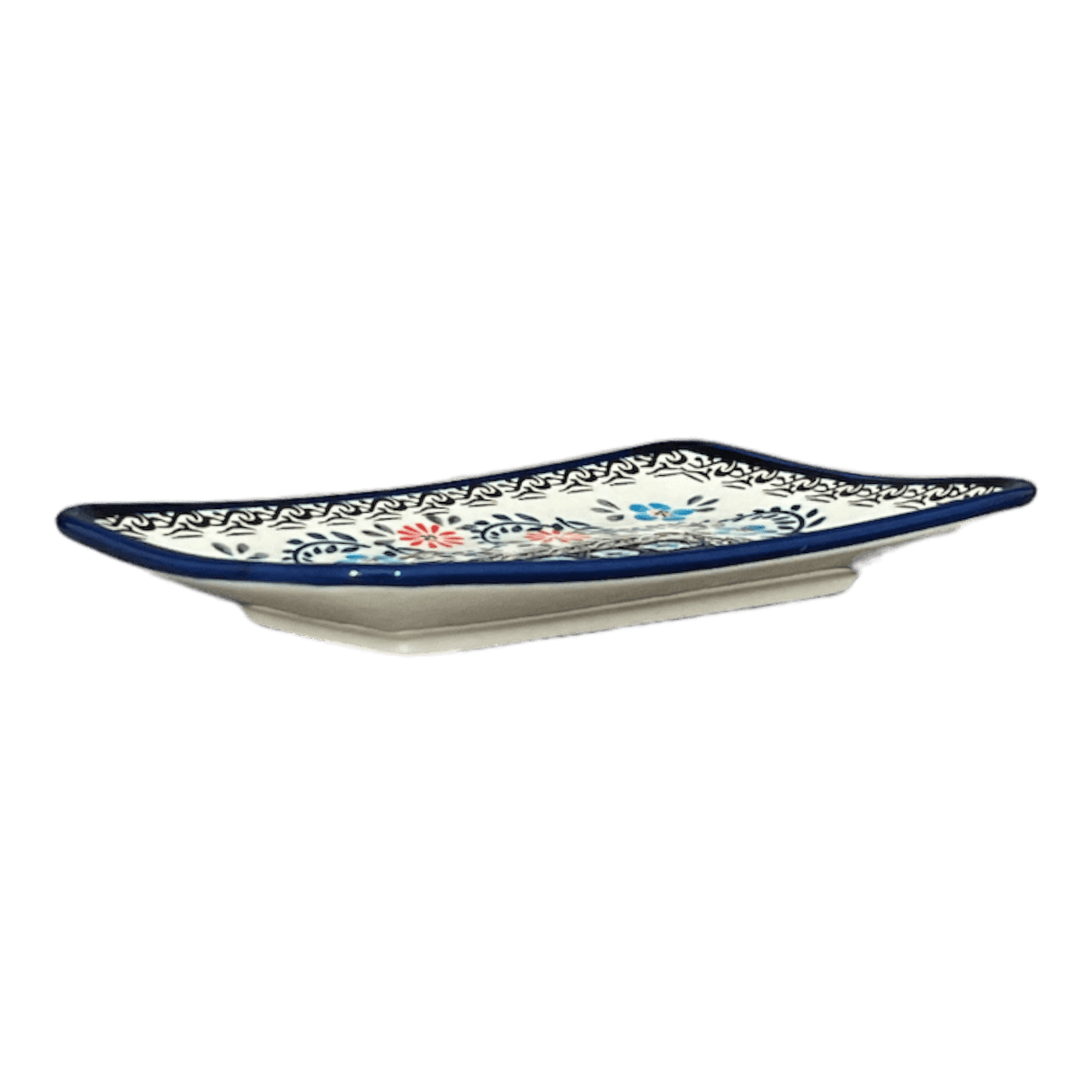 Tray, Sushi, 5" x 7.25" Small in "Climbing Aster" by Zaklady | Y2021-A1145A