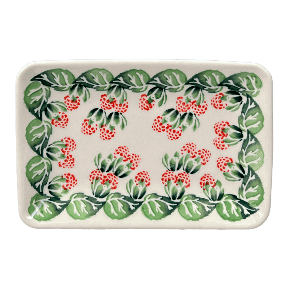 Tray, Sushi, 5" x 7.25" Small in "Raspberry Delight" by Zaklady | Y2021-D1170