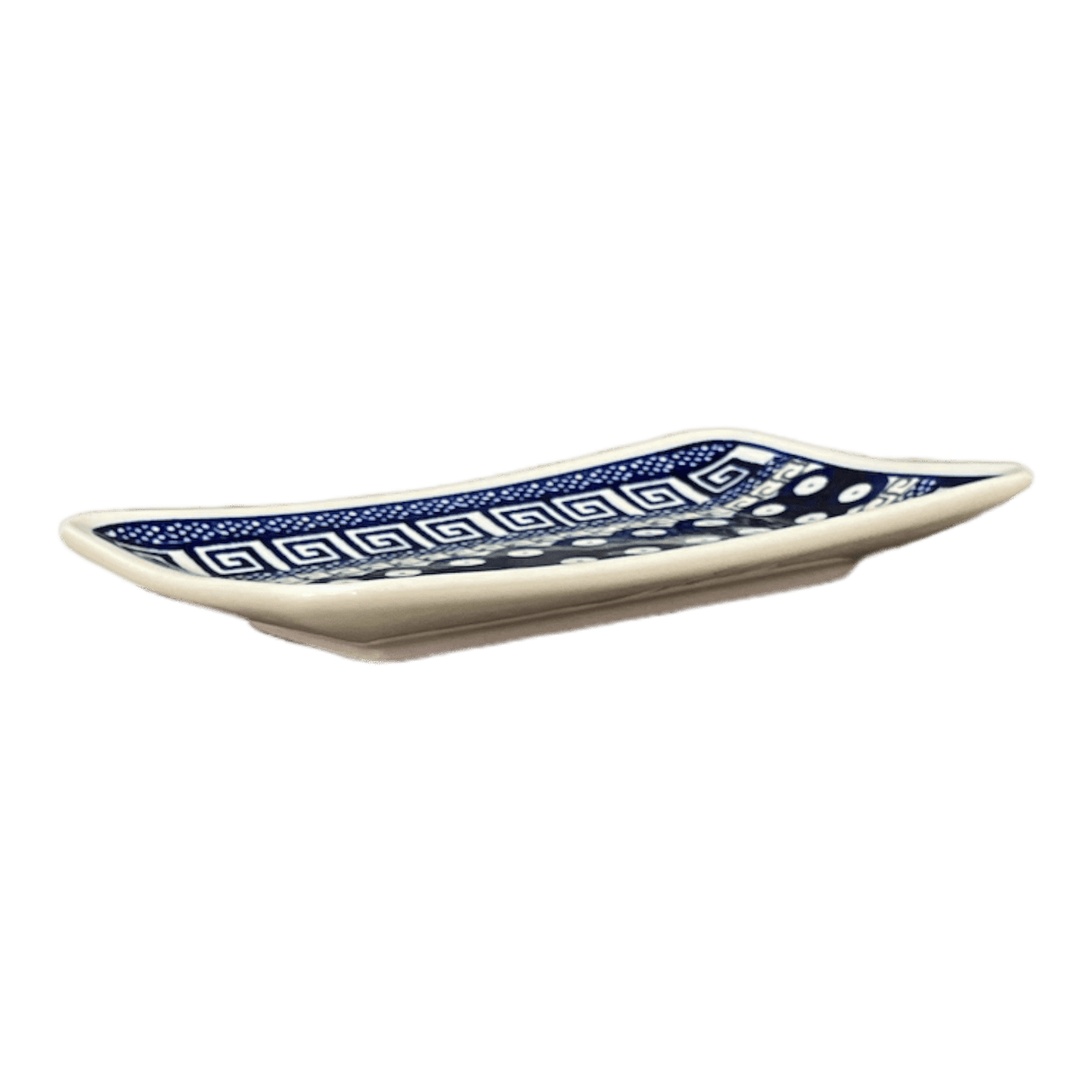 Tray, Sushi, 5" x 7.25" Small in "Grecian Dot" by Zaklady | Y2021-D923