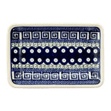 Tray, Sushi, 5" x 7.25" Small in "Grecian Dot" by Zaklady | Y2021-D923