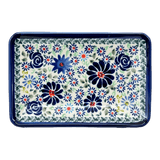 Tray, Sushi, 5" x 7.25" Small in "Floral Explosion" by Zaklady | Y2021-DU126