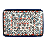 Tray, Sushi, 5" x 7.25" Small in "Beaded Turquoise" by Zaklady | Y2021-DU203