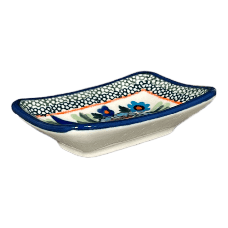 Sauce Dish, Rectangular, 3.75" x 2.75" Tiny in "Julie's Garden" by Zaklady | Y2024-ART165