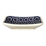 Sauce Dish, Rectangular, 3.75" x 2.75" Tiny in "Ditsy Daisies" by Zaklady | Y2024-D120