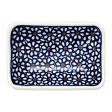 Sauce Dish, Rectangular, 3.75" x 2.75" Tiny in "Ditsy Daisies" by Zaklady | Y2024-D120