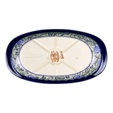Baker, Oval, 9" x 4.5" in "Spring Swirl" by Zaklady | Y227A-A1073A