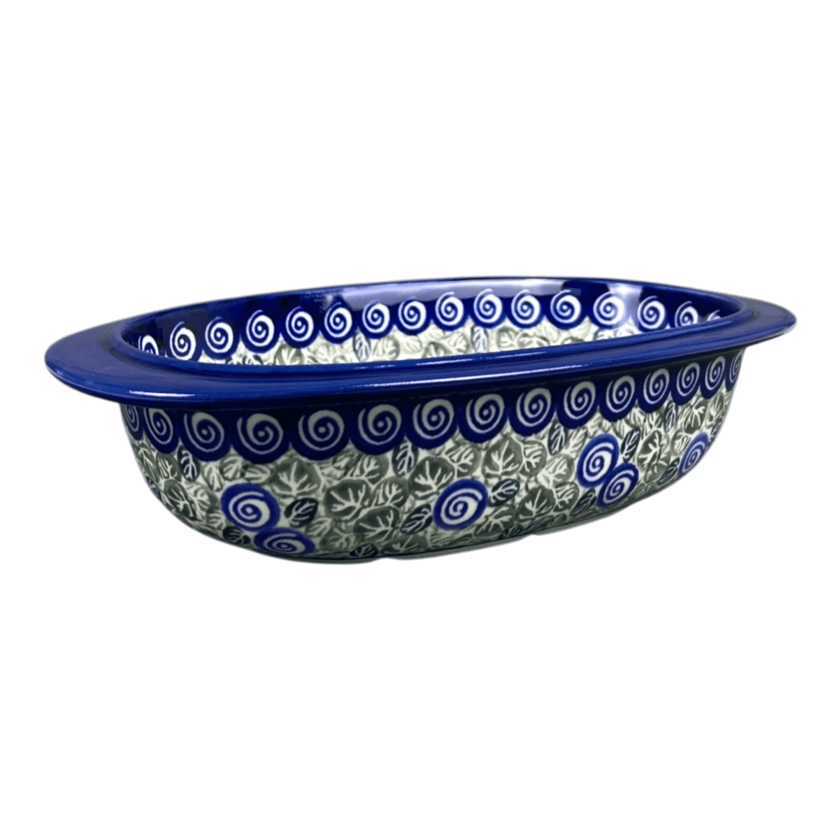 Baker, Oval, 9" x 4.5" in "Spring Swirl" by Zaklady | Y227A-A1073A