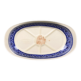 Baker, Oval, 9" x 4.5" in "Ditsy Daisies" by Zaklady | Y227A-D120
