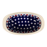 Baker, Oval, 9" x 4.5" in "Star Spangled" by Zaklady | Y227A-D927