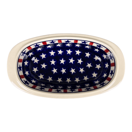 Baker, Oval, 9" x 4.5" in "Star Spangled" by Zaklady | Y227A-D927