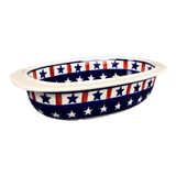 Baker, Oval, 9" x 4.5" in "Star Spangled" by Zaklady | Y227A-D927