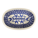 Baker, Oval, 10" x 6.5" in "Rooster Blues" by Zaklady | Y278A-D1149
