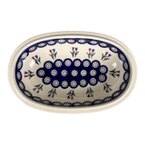 Baker, Oval, 10" x 6.5" in "Peacock Tulip Medley" by Zaklady | Y278A-D809