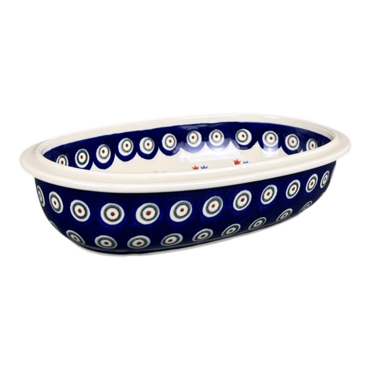 Baker, Oval, 10" x 6.5" in "Peacock Tulip Medley" by Zaklady | Y278A-D809