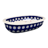 Baker, Oval, 10" x 6.5" in "Peacock Tulip Medley" by Zaklady | Y278A-D809