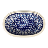 Baker, Oval, 10" x 6.5" in "Mosaic Blues" by Zaklady | Y278A-D910