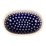 Baker, Oval, 10" x 6.5" in "Star Spangled" by Zaklady | Y278A-D927