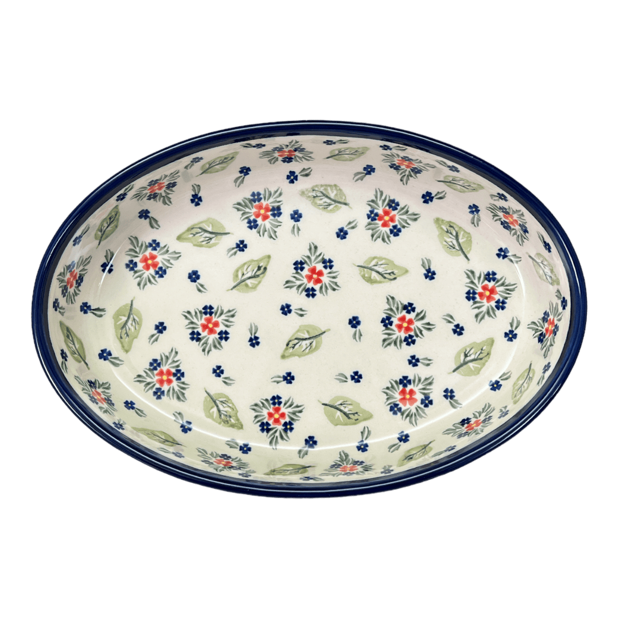 Baker, Oval, 11" x 7.5" in "Mountain Flower" by Zaklady | Y349A-A1109A