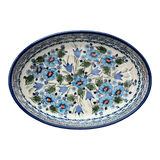 Baker, Oval, 11" x 7.5" in "Julie's Garden" by Zaklady | Y349A-ART165