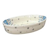 Baker, Oval, 11" x 7.5" in "Something Blue" by Zaklady | Y349A-ART374