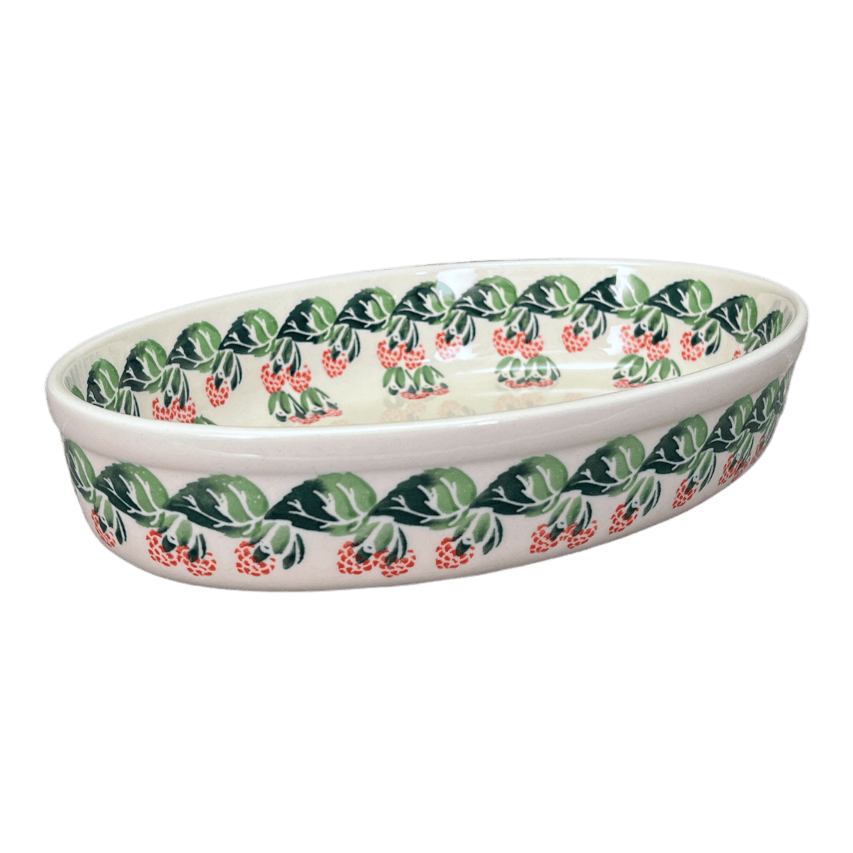 Baker, Oval, 11" x 7.5" in "Raspberry Delight" by Zaklady | Y349A-D1170